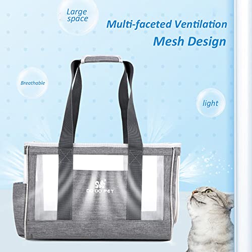 Saco de viagem portátil para gatos, cães e gatos, bolsa de viagem projetada para caminhadas em viage