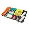 Three by Three Seattle Felt·Like·It! Felt Bins for Office, Crafts, Classroom, Living Room, Bedroom: Includes Expandable Sliding Bin for Custom Fit, Multicolor, Set of 8 #5