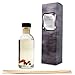 Urban Naturals Bay Rum & Sandalwood Reed Diffuser Scent Sticks Gift Set | Powdery Bay Rum, Sandalwood, Earthy Patchouli & Musk | A Bold, Spicy, Masculine Scent | Smells Like an Old Time Barber Shop