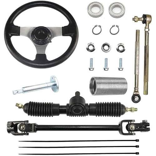 PRO BAT 300mm/11.8'' Steering Wheel Kit & 320mm/12.6'' Gear Rack Pinion