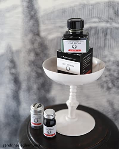 J. Herbin Fountain Pen Ink - 30 Ml Bottled - Vert Empire #TOP3