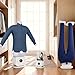Produktbild Luzphened Automatischer Hemdenbügler mit Dampffunktion, Hosenaufsatz für Dry Magic Hemdenbügler, Hosen Set kompatibel mit Bügelpuppe für Hemden und Blusen, Timer, 1400 W A