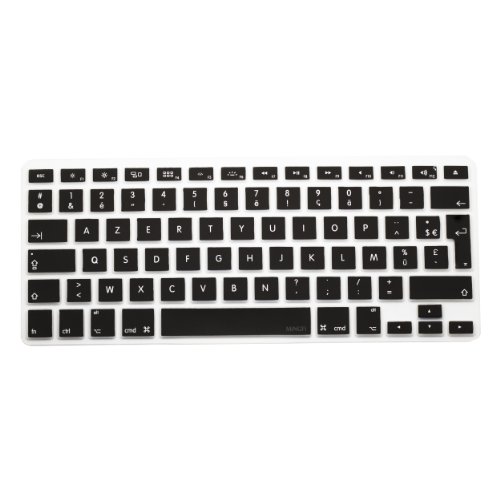 MiNGFi Protection Clavier Silicone Français AZERTY pour MacBook Pro 13