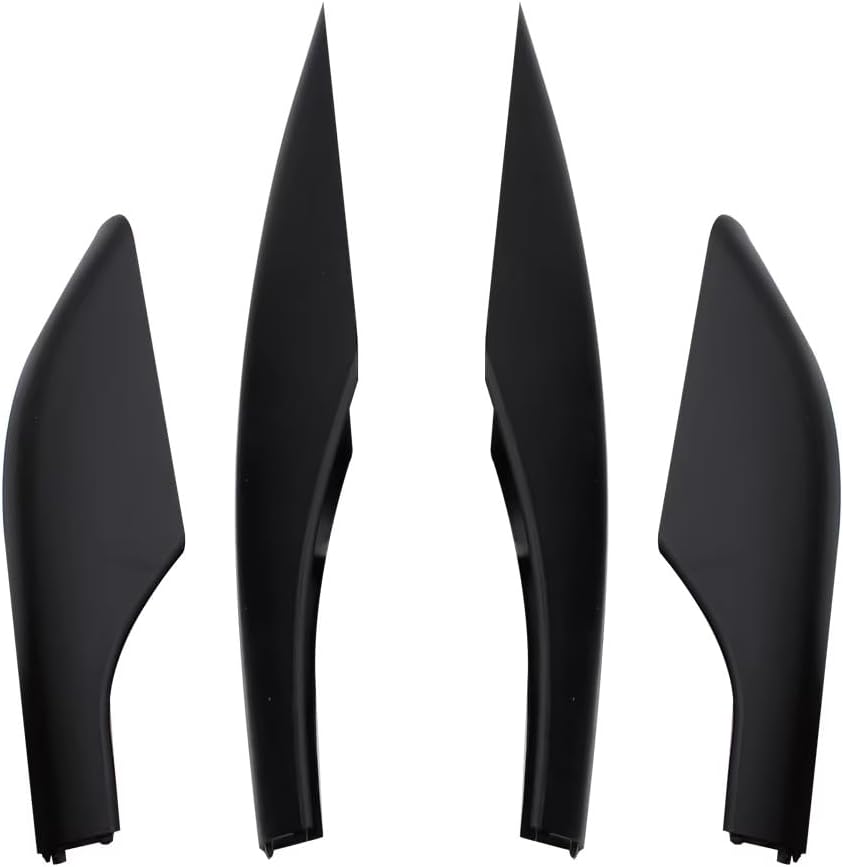 ルーフラック 4 個フォーチュナー AN50 AN60 ハイラックス SW4 2004-2015 ABS ルーフラックバーレールエン