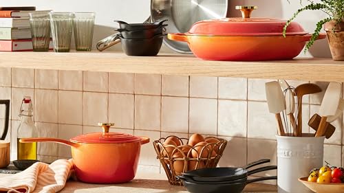 Le Creuset Silicone Craft Series Utensil Set with Stoneware Crock, 5 pc., White by Le Creuset - Image 3
