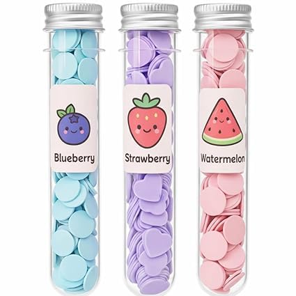 Mini Fruit Scented Paper Soap Sheets in Tube for Travel | Portable, Hand Washing, for Kids & Adults, Paper Soap Sheets-image-15