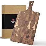 XINZUO – XINZUO Schneidebrett aus Akazienholz 41 * 22 * 1,9cm Rechtec