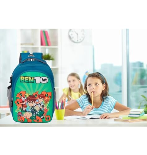 Image of perfect star Combo pack of 2 Motu Patlu School bag & Lunch bags Branded Tution Carry on Tote Nursery kids bag 1st to 5th std 30 L Backpack Tiffin bag (sky Blue)