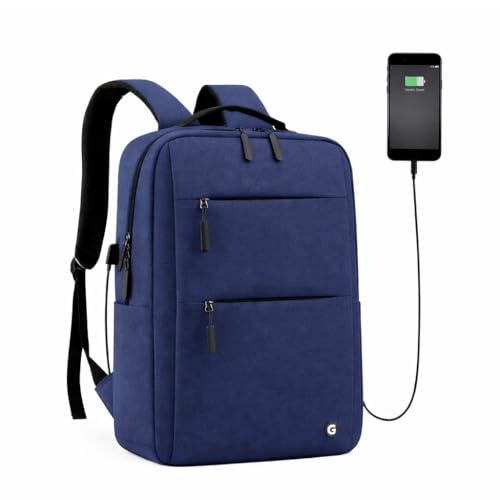 Image of GadgetBite Graphite 20L Laptop Backpack with 15.6 inch Laptop Compartment, USB Charging Port, Organiser Pockets and Bottle Holder. Ideal for Office, College and Travel