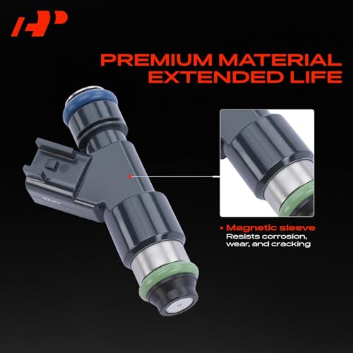 A-premium Fuel Injectors Compatible with Chevrolet Silverado 1500 Suburban 1500 Tahoe 07-09, Express 1500 08-09, Avalanche & GMC Sierra 1500, Yukon, Yukon XL 1500, Savana 1500, 5.3L, Set of 8 by A-premium - Image 3