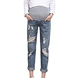 Laisla fashion Jeans De Mujer Pantalones De Maternidad Clásico Pantalones Vaqueros De Embarazo Pantalones De Legging De Maternidad De Enfermería Pantalones Vaqueros De Moda Pantalones Vaqueros De Mate