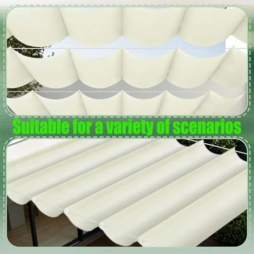 Voile ombrage rétractable haut de gamme en toile robuste