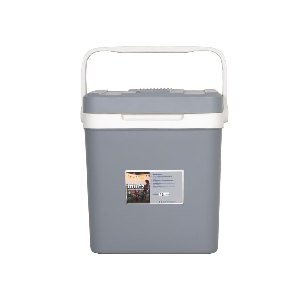 Nevera Portatil ELectrica 24L - Nevera 12V para Camping Compacta Escapadas, Picnic o como Nevera Coche