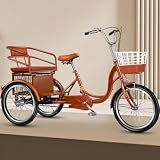BCBKD Triciclo Elettrico A Pedalata Assistita - Pieghevole, con Sedile Passeggero Triciclo A 3 Ruote con Conducente Massima:150 kg