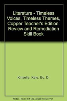 Paperback Literature - Timeless Voices, Timeless Themes, Copper Teacher's Edition: Review and Remediation Skill Book