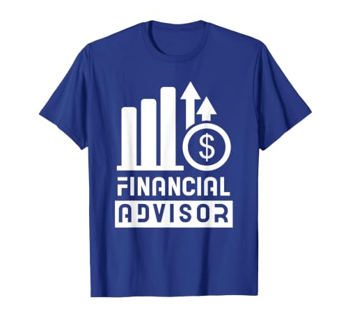 Financial Advisor Job Planner Advisory Finance T-Shirt, Men, Royal Blue, XX-Large