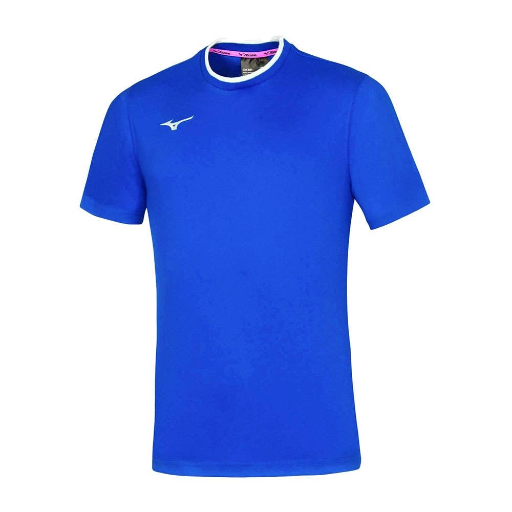 Mizuno Men's Tee T-Shirt, White (Royal/White), XL