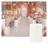 HJLKDYM Colonne di Carta Pieghevoli, Piedistallo per Cilindri con Decorazione Giardino per Fidanzamento Compleanno per Feste Esporre(100x30cm)