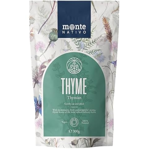 Monte Nativo Thyme Tea - 100% Natural Loose Leaf Cover