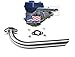 Exhaust Pipe for Predator 212cc, Honda GX160, GX200. Go Kart & mini bikes