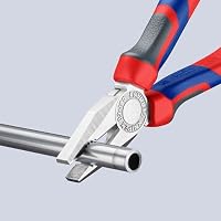 KNIPEX Kombizange mit Comfort-Griffen verchromt 180 mm, 03 05 180 – Ansicht 3