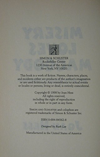 Misery Loves Maggody: An Arly Hanks Mystery (Ma... 0684845628 Book Cover