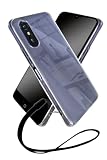 シズカウィル らくらくスマートフォン Lite 用/a 用 クリアケース MR01 用 ケース カバー クリア ケース 1個入り