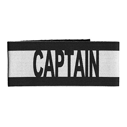 Kwik Goal International Captain's Arm Band, Black