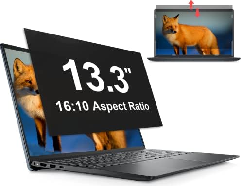 Mamol Laptop Privacy Screen 13.3 Inch 16:10 Aspect Ratio - Compatible with Lenovo Hp Dell Acer Asus Thinkpad Envy Xps, Anti Blue Light Glare Privacy Filter, Removable Laptop Screen Privacy Shield 13.3 in, Anti-Scratch Screen Protector