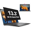 شاشة خصوصية للكمبيوتر المحمول مقاس 13.3 بوصة بنسبة عرض إلى ارتفاع 1610 - متوافقة مع Lenovo Hp Dell Acer Asus Thinkpad Envy Xps، فلتر مضاد لتوهج الضوء الأزرق، واقي خصوصية قابل للإزالة لشاشة الكمبيوتر المحمول مقاس 13.3 بوصة، واقي شاشة مضاد للخدش