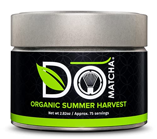Domatcha Organic Summer Harvest 2.82Oz And Organic Summer Harvest 1Oz - Authentic Japanese Green Tea Bundle #TOP2