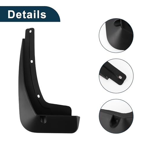 Image of Mud Flaps Splash Guards for Skoda Kamiq 2018-2019 W /Mount Accessories Mud Guards Front and Rear 1 Set
