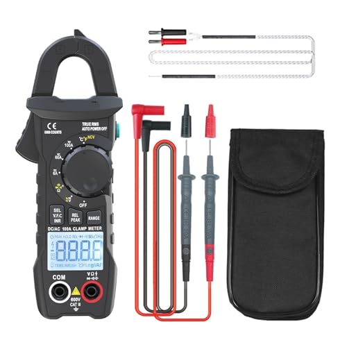 ZT-QS7 Multímetro Digital Pinza Medidor Tester 6000 Cuentas Voltaje AC/DC Voltímetro Capacitancia Ohmio Probador de Diodos Herramientas