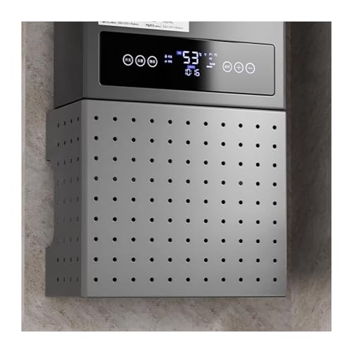 Pegboard Kitchen Organizer Kit with Accessories – Wall Mount Storage Panel for Home, Garage & Bathroom, Decorative Blocking Plate for Water Heater & Gas Pipe