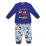 CERDÁ Life'S Little Moments Spidey cómoda y Suave diseño Original / Pijama Transpirable y Duradero Juego, 5 años (2 Piezas) Unisex niños