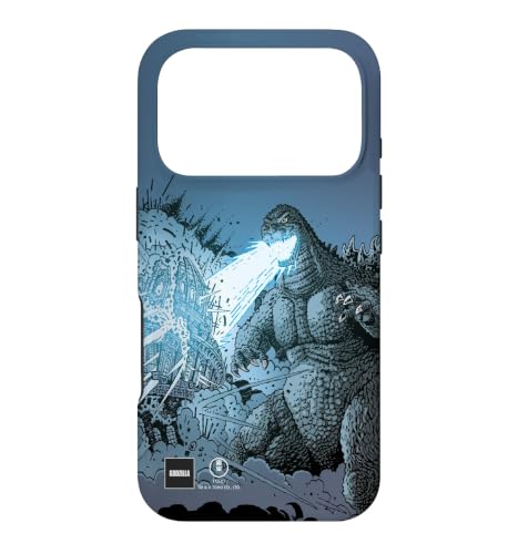 Godzilla Comic Art Heat Ray Attack Case for iPhone 17 Pro