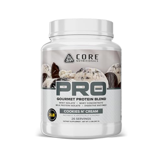 Core Nutritionals PRO Protein Blend, Cookies N' Cream, 2 lb