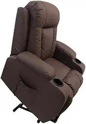 Poltrona Reclinavel Com Aquecimento Massagem Elevacao Idoso