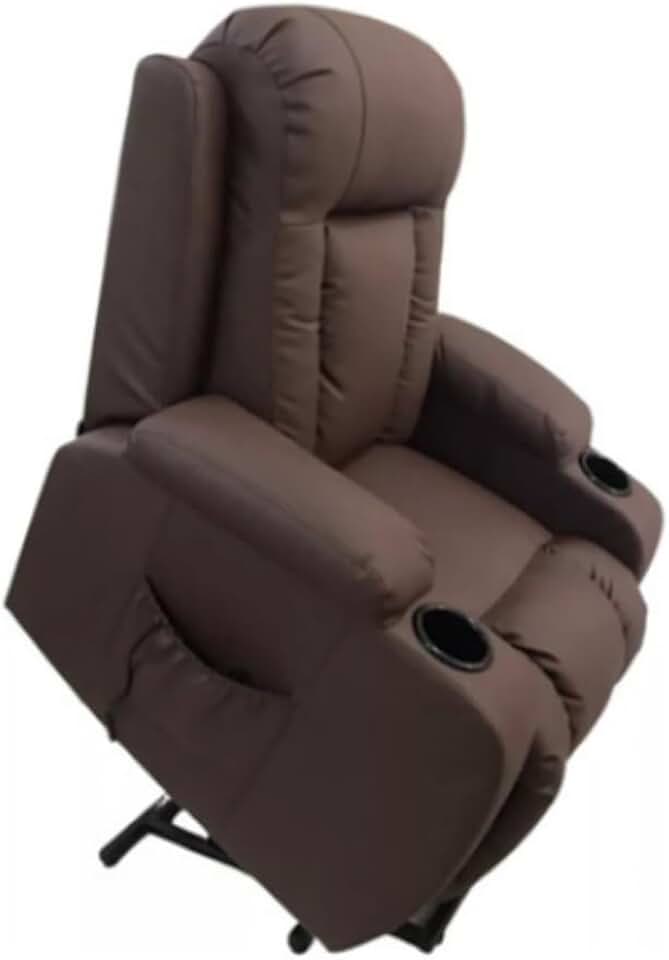 Poltrona Reclinavel Com Aquecimento Massagem Elevacao Idoso