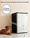 KOKEBREN 4.5 Cu.Ft Mini Fridge with Freezer, Small Refrigerator w/Single Door, Adjustable Thermostat Energy-Efficient Low Noise, Compact Fridge for Bedroom, Office, Dorm
