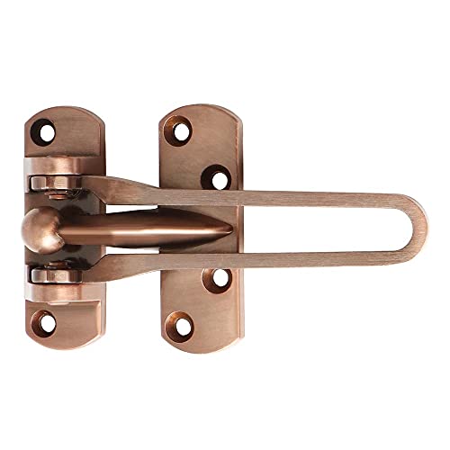 Alise Ms570-R Gate Latches Swing Bar Door Guard Burglar-Proof Padlock Door Clasp Latch Lock,Red Bronze Finished #TOP12