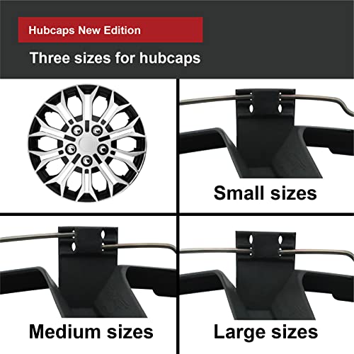 Qualityfind Automotive 15 Inch Arachnid-Like Black & Silver Universal Hubcap Wheel Covers For Cars - Set Of 4 - Fits Toyota Honda Volkswagen Chevy Mazda Dodge Ford And Most Cars #TOP4