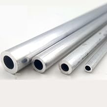 Aluminum Round Tubing Seamless Straight Pipes, AL6063 Aluminium Pipe 2mm Thickness 6-70mm OD Straight 300mm 500mm Long Round 6063 Aluminum Alloy Tube300mm OD 44 x ID 40mm