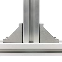 Fullerkreg - 8 x Winkel 40x 40 Profil Nut 10 mit Befestigung – Ansicht 3