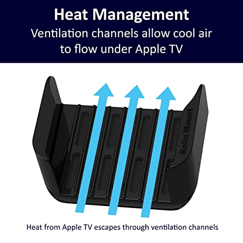 Reliamount Apple Tv Mount – Compatible With All Apple Tv Generations (Including All Apple Tv 4K Models) #TOP3