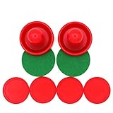 ★ paletas de hockey de aire de 4 x 76 mm, 8 x duelas de hockey de aire, 4 x franela.
