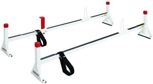 Weather Guard - 2053 205-3 All-Purpose White Powder Coated Full Size Van Ladder Rack