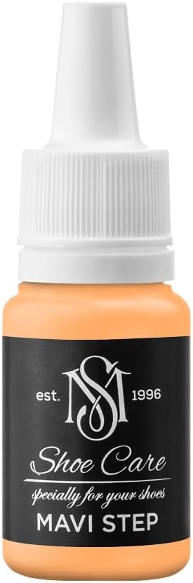 Suede & Nubuck Spray - NCS S 0550-Y40R Bright Peach - Color Renovator & Protection for Suede, Nubuck, Velour by MAVI STEP - 3.40 fl oz / 100 ml