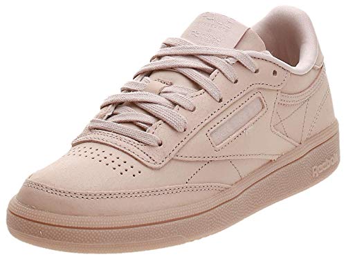 Reebok レディース Club C 85 スニーカー, Beige (Face/Bare Beige/White Face/Bare Beige/White), 3 UK