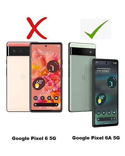 Image of Advanced Premium Tempered Glass Screen Protector Guard For Google Pixel 6 A (Black, Pack of 1) Full Glue Edge to Edge Coverage with Easy Installation Kit- By Blackwik